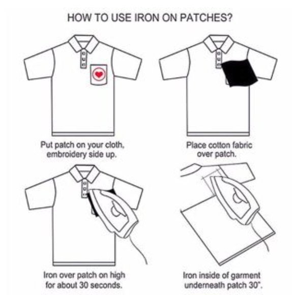 Jason Mask Logo Friday The 13 Fabric Furniture Iron on Patch I ❤ 80's Horror - Picture 4 of 4